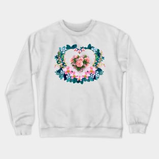 Flower heart Crewneck Sweatshirt